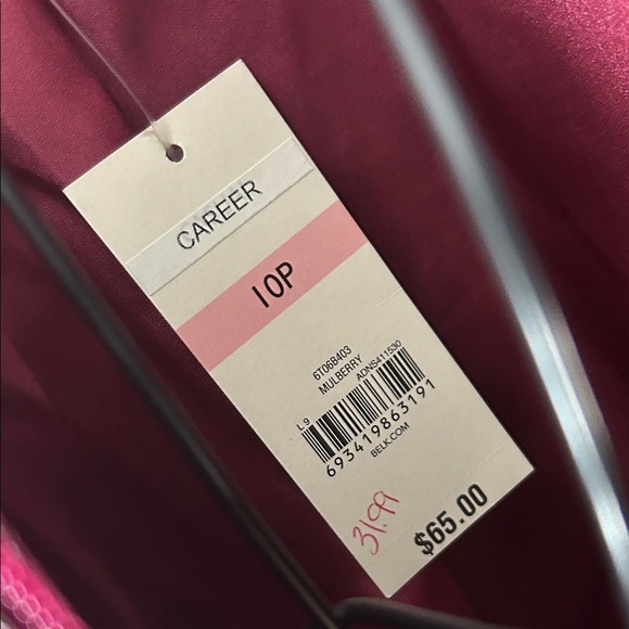 Kim Rogers Deep Red Leather Jacket - Picture 3 of 16